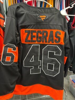NHL Zegras Fanatics Flyers